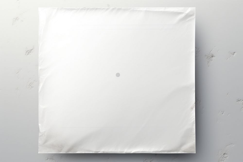 Blank white album cover paper simplicity rectangle.