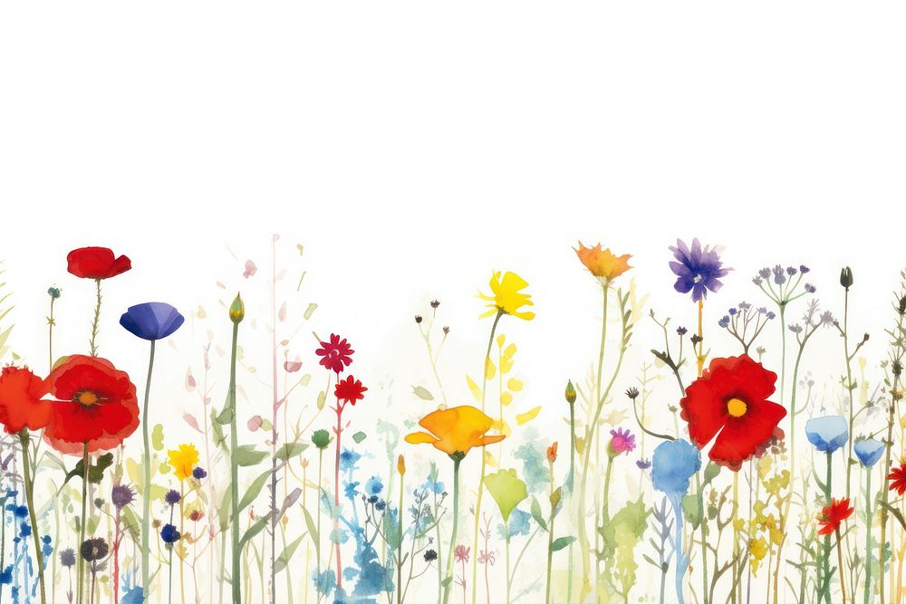Colorful vintage flower field nature backgrounds outdoors.