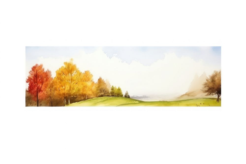 Autumn landscapes panoramic nature outdoors.