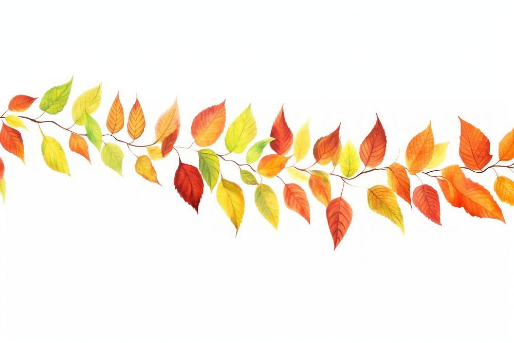 Autumn leaves backgrounds pattern plant.