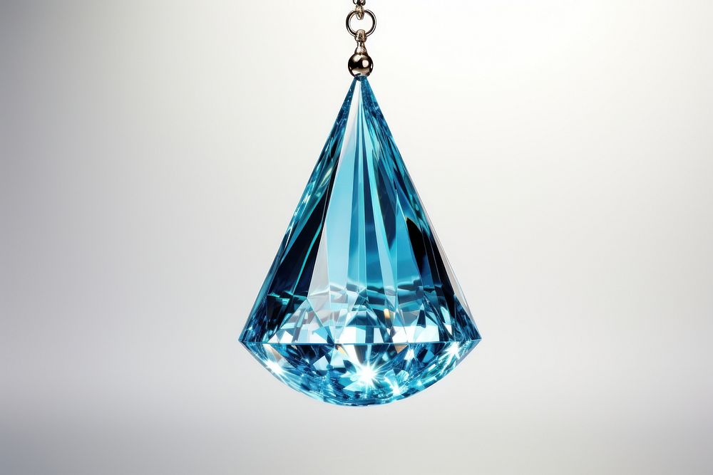 Bell gemstone crystal chandelier.