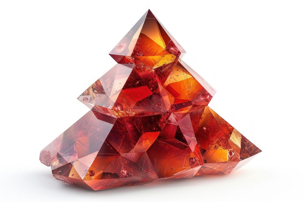 Christmas tree shape gemstone crystal christmas.