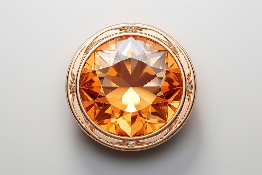 Coin gemstone jewelry diamond.