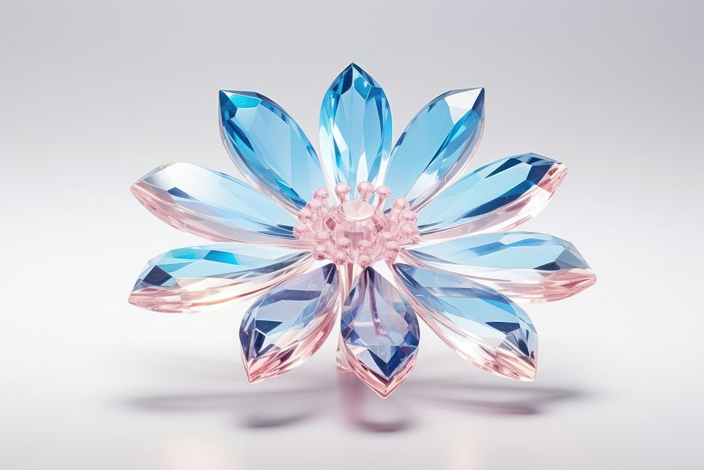 Daisy gemstone crystal jewelry.