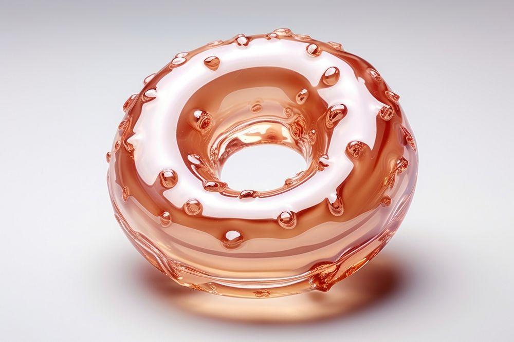Donut shape confectionery doughnut jewelry.