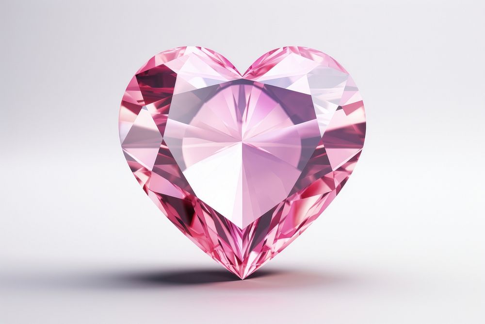 Heart gemstone jewelry diamond.
