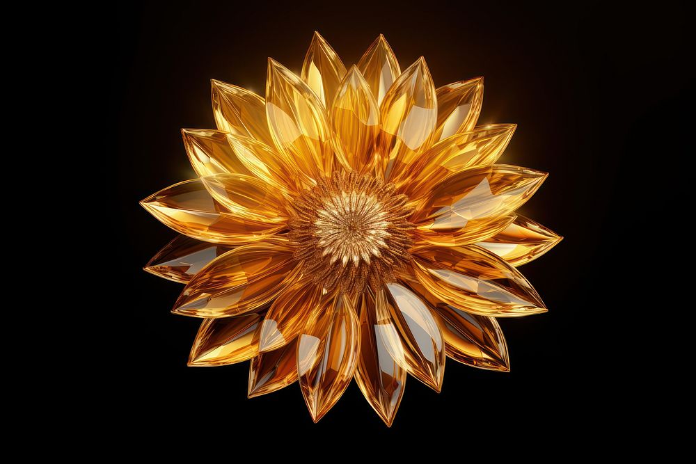 Sunflower shape jewelry inflorescence accessories.