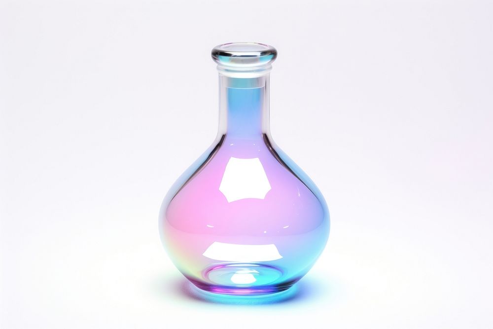 Drug glass bottle vase.