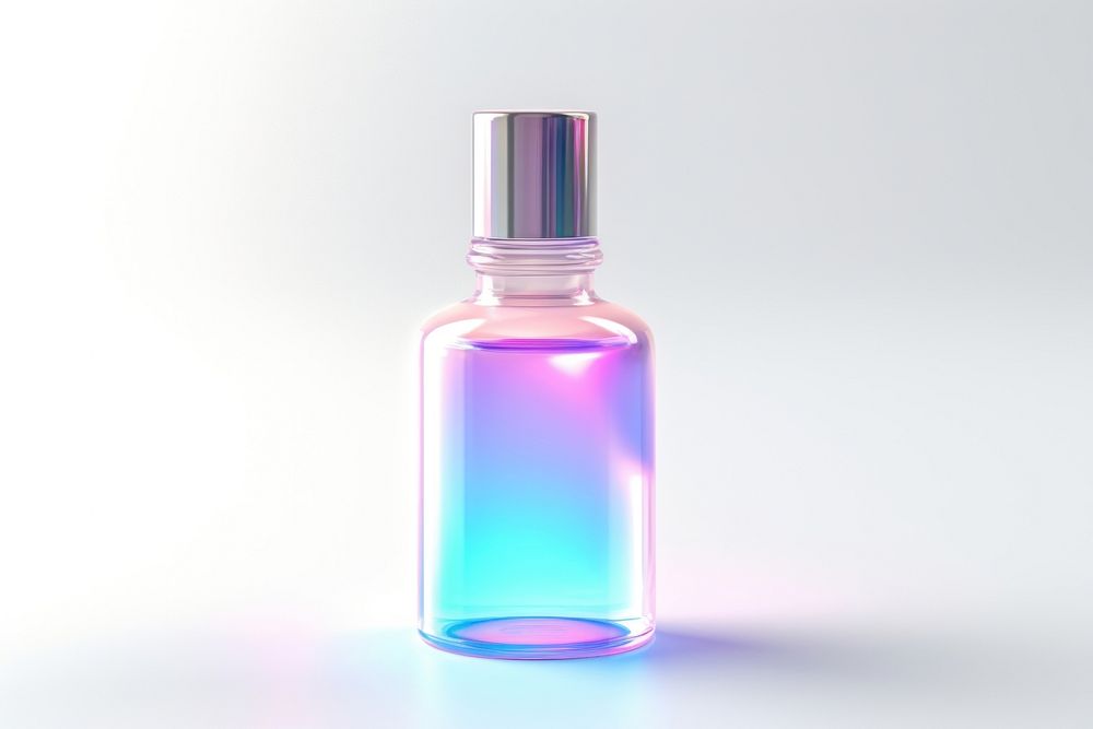 Serum cosmetics perfume bottle.