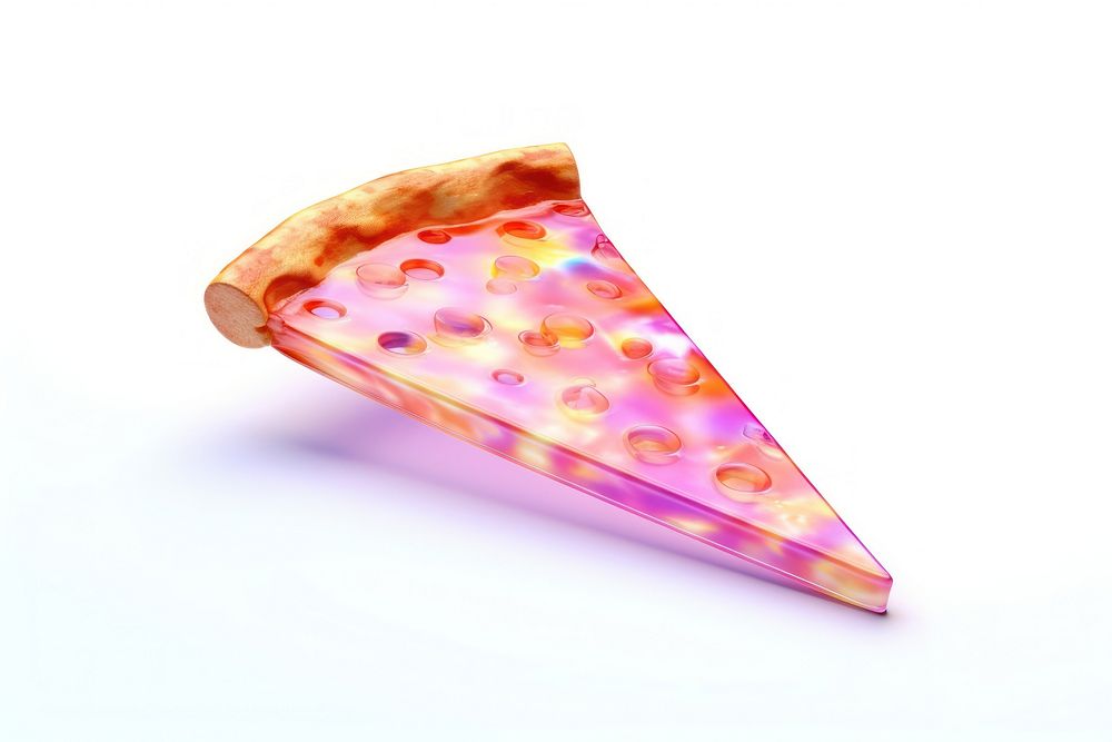 Pizza food white background pepperoni.