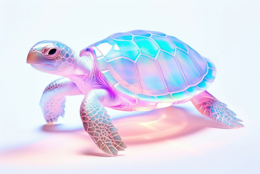 Turtle reptile animal pink.