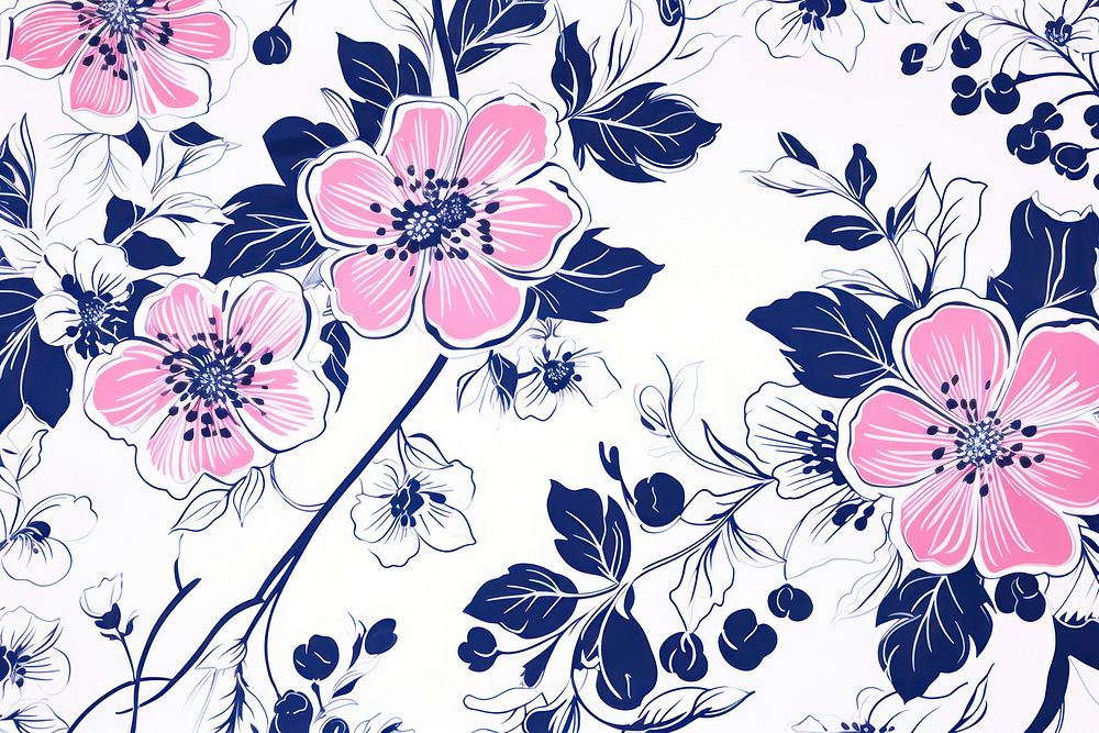 Wallpaper background of flower backgrounds pattern plant.