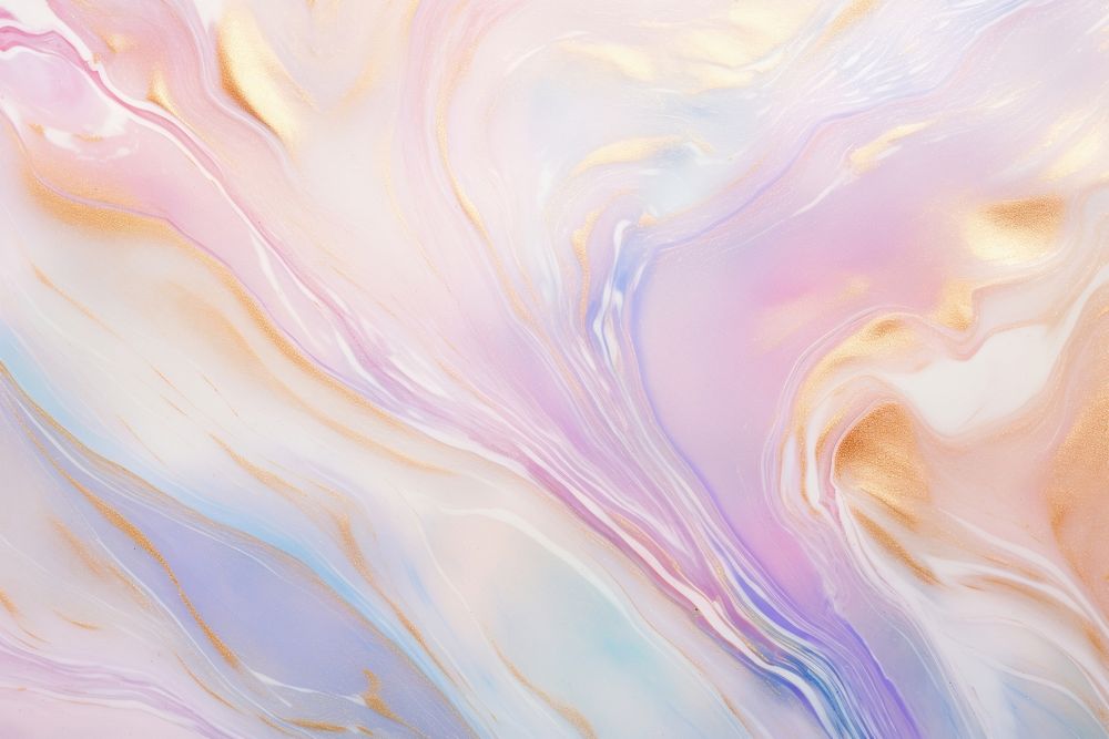  Pastel holographic color with gold glitter marble curve backgrounds. AI generated Image by rawpixel.