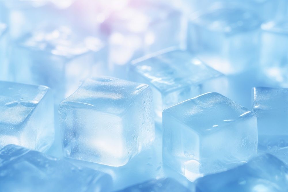 Ice cubes texture crystal backgrounds freezing.