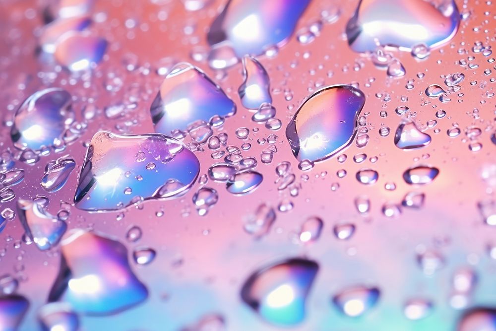 Water droplets pattern texture backgrounds petal rain.