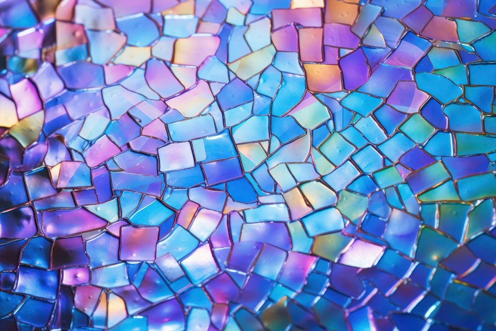 Glass pattern texture backgrounds mosaic art.