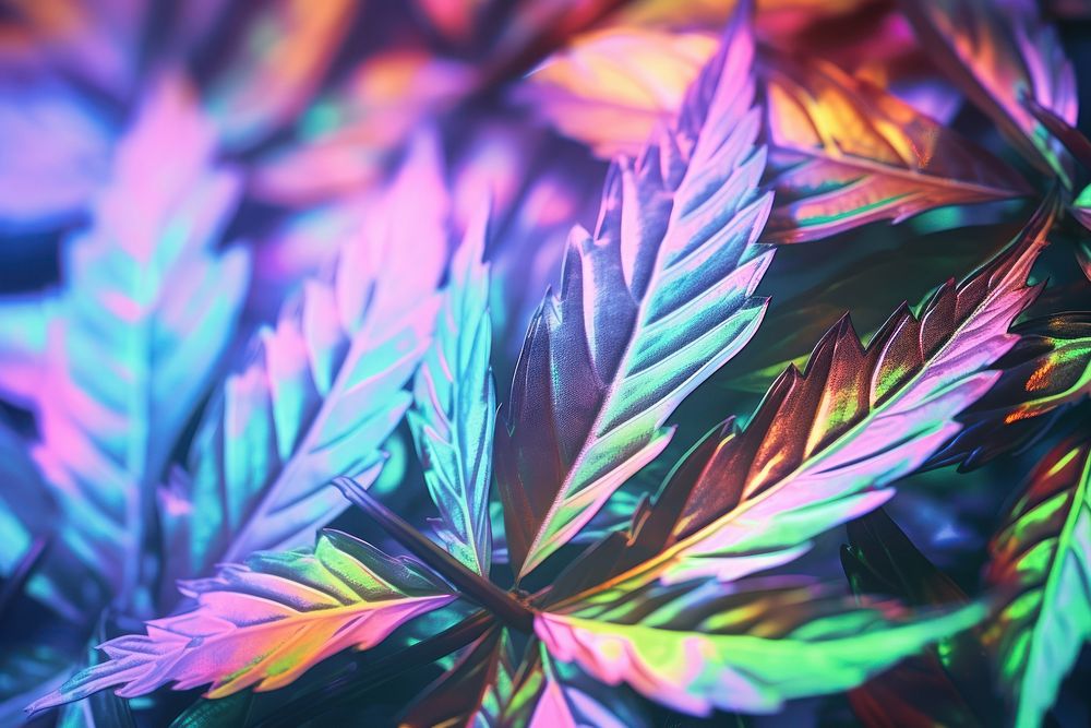 Leaf pattern texture backgrounds graphics purple.