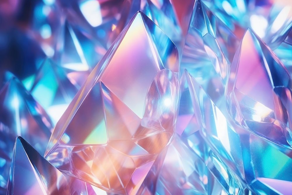 Prism light texture backgrounds gemstone crystal.