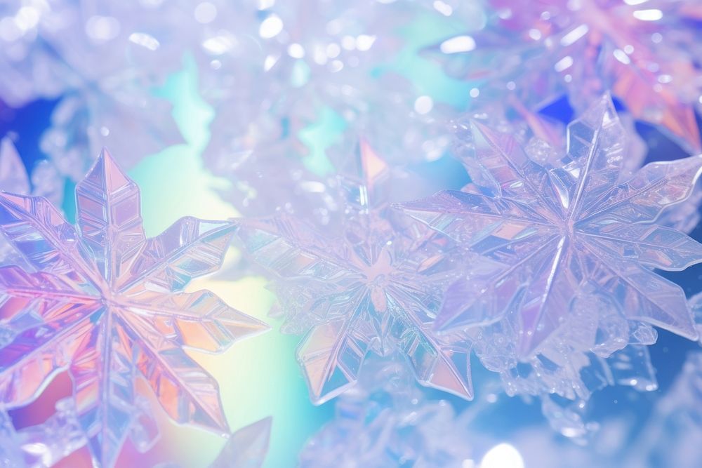 Snowflake pattern texture backgrounds crystal nature.