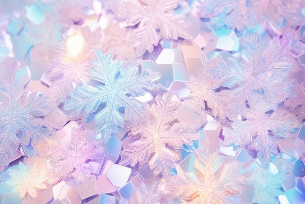 Snowflake pattern texture backgrounds nature plant.