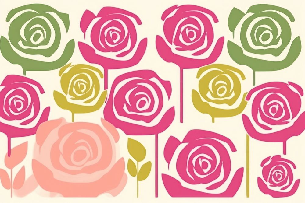 Abstract rose backgrounds flower plant.