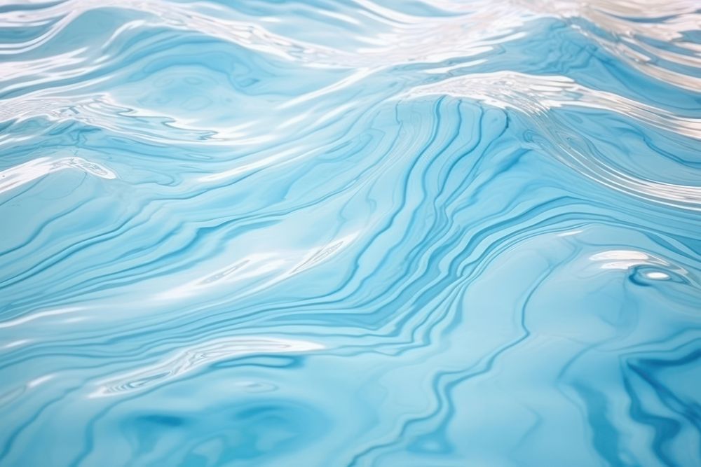 Pastel Blue water ripple turquoise outdoors nature.