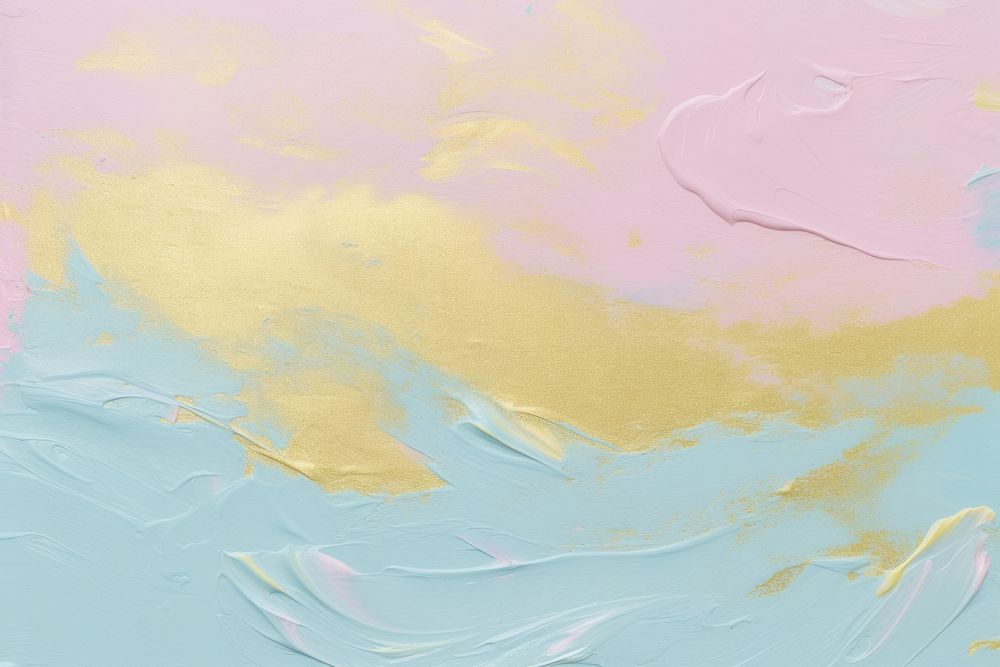  Pastel holographic color with gold glitter backgrounds painting creativity. AI generated Image by rawpixel.