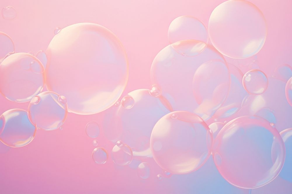  Hologram bubbles oil biotechnology transparent. AI generated Image by rawpixel.