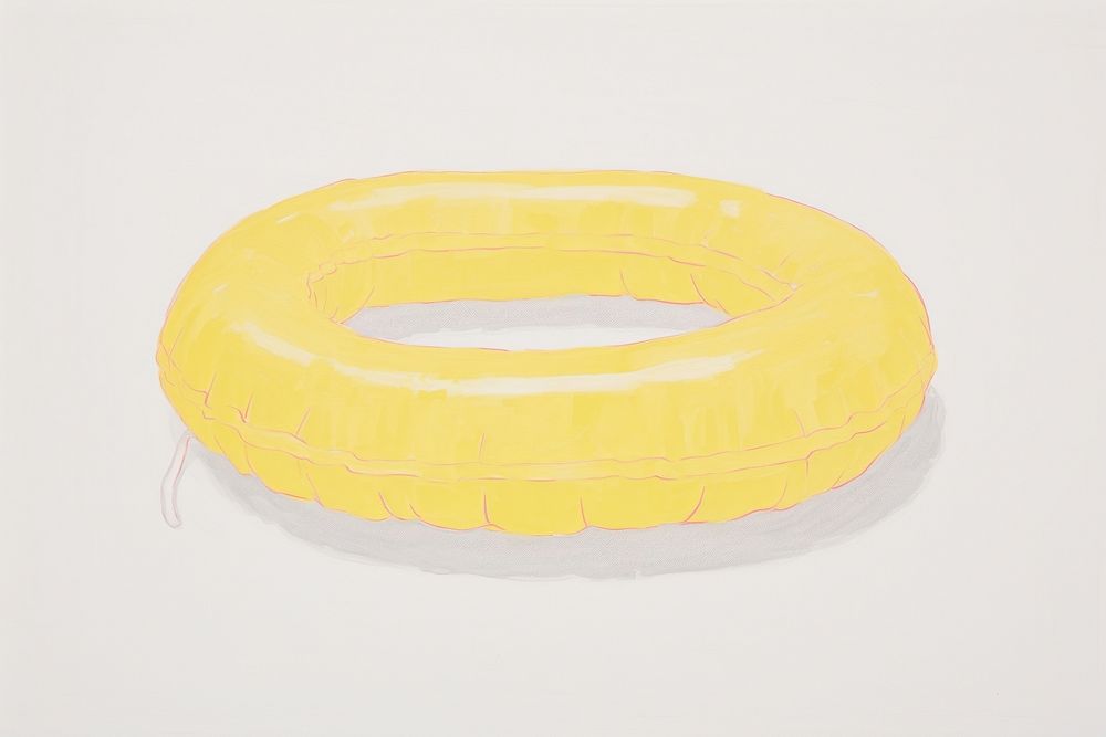 Floatie inflatable rectangle circle.