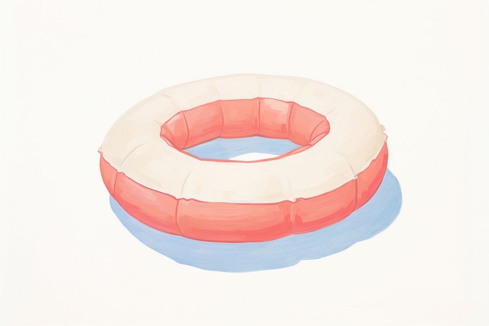 Floatie inflatable rectangle lifebuoy.