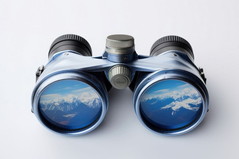 A Binoculars Reflecting the Sky binoculars sky technology.