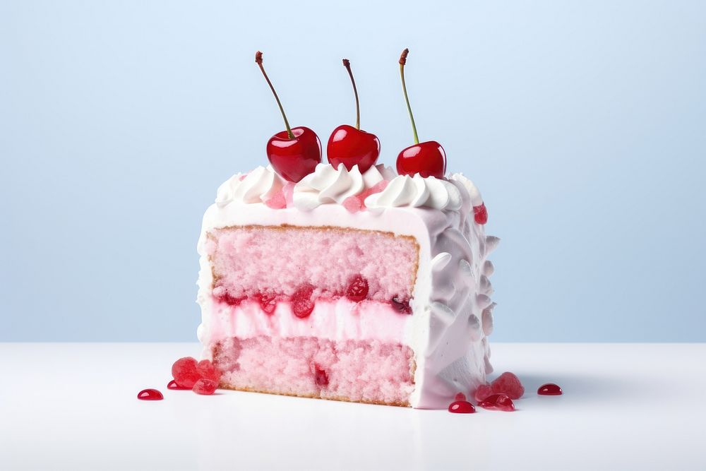 Cake dessert cherry fruit.