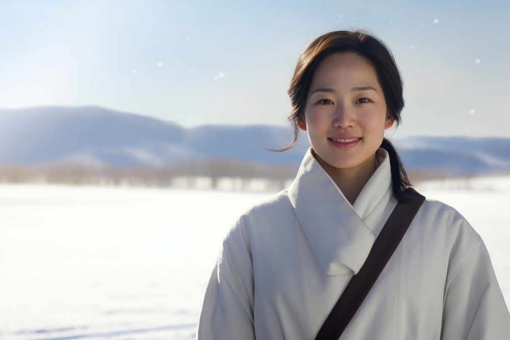 Korean portrait travel adult.