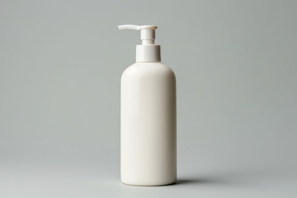 Lotion bottle white background container medicine.