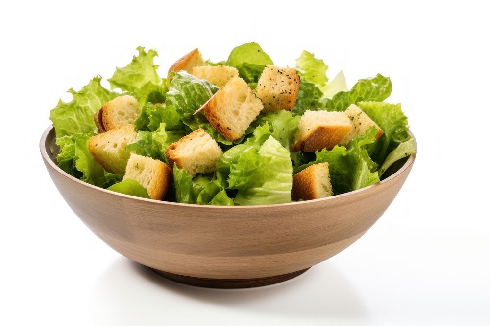 A salad in bowl vegetable lettuce plant.