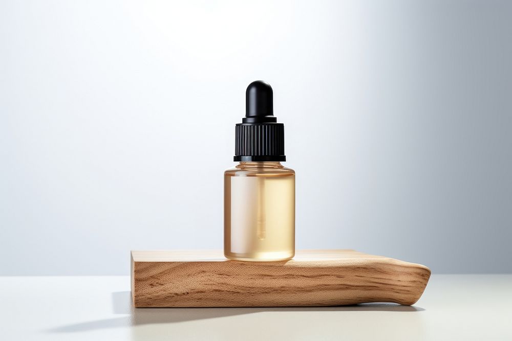 Serum skincare cosmetics perfume bottle.