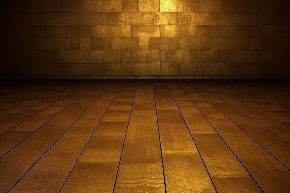  Golden wooden flooring backgrounds hardwood textured. AI generated Image by rawpixel.