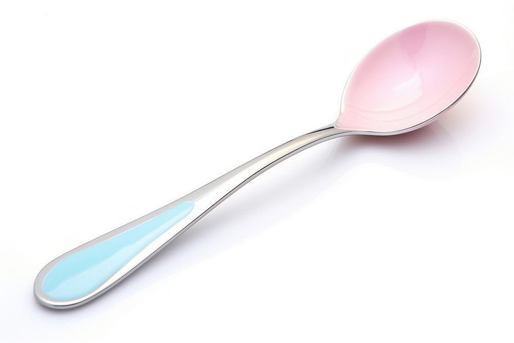 Walking spoon white background silverware tableware. AI generated Image by rawpixel.