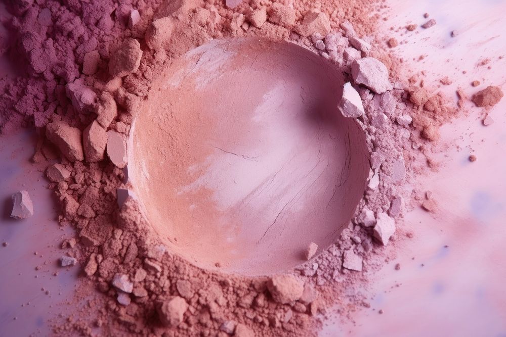  Cosmetic powder backgrounds cosmetics astronomy. AI generated Image by rawpixel.