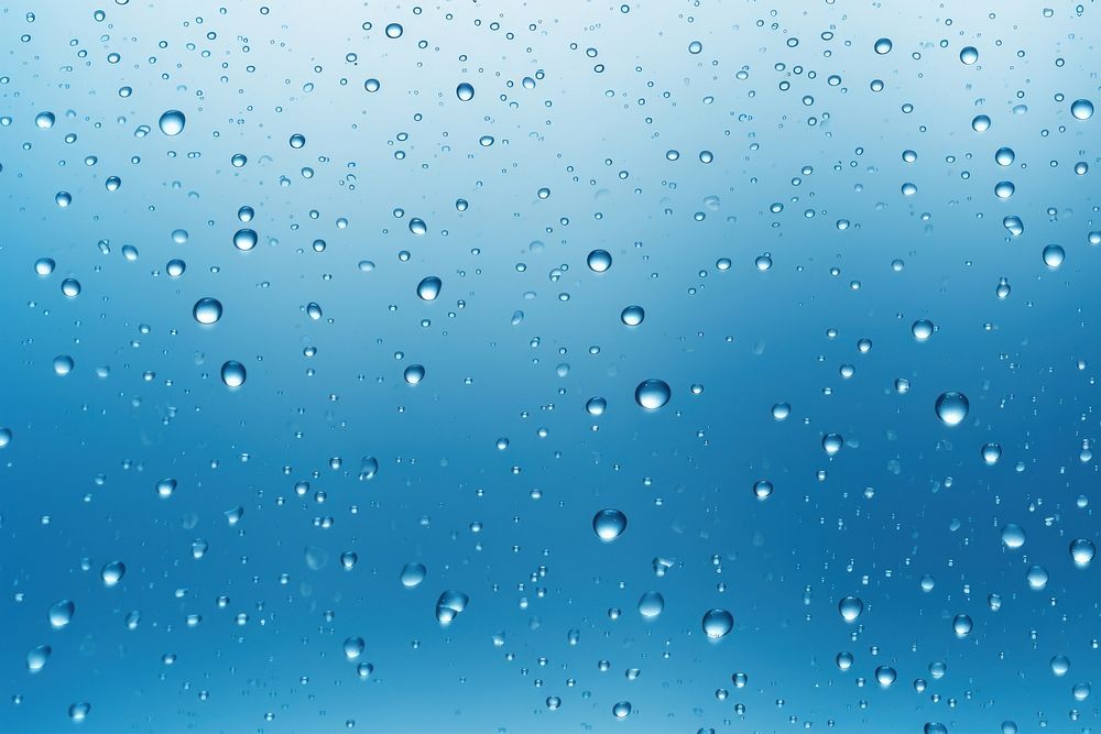 Realistic water drops transparent backgrounds outdoors. AI generated Image by rawpixel.