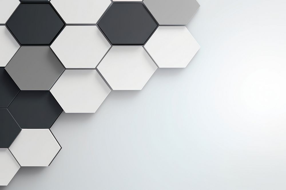  Hexagon backgrounds abstract pattern. AI generated Image by rawpixel.