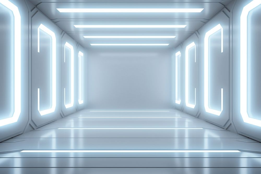  White neon background light architecture backgrounds. 