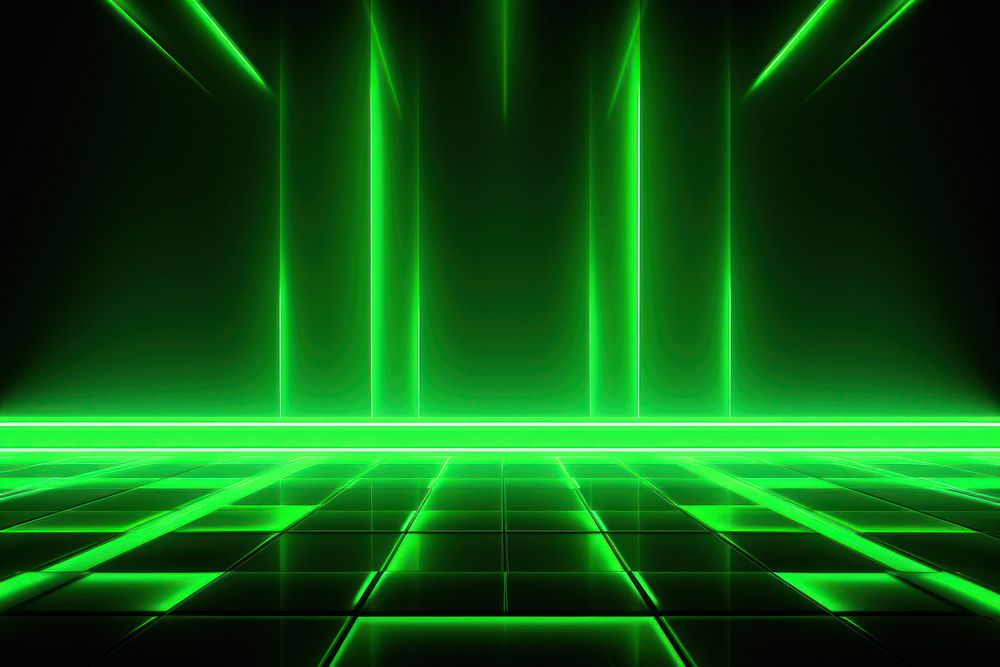  Green neon background light backgrounds abstract. AI generated Image by rawpixel.