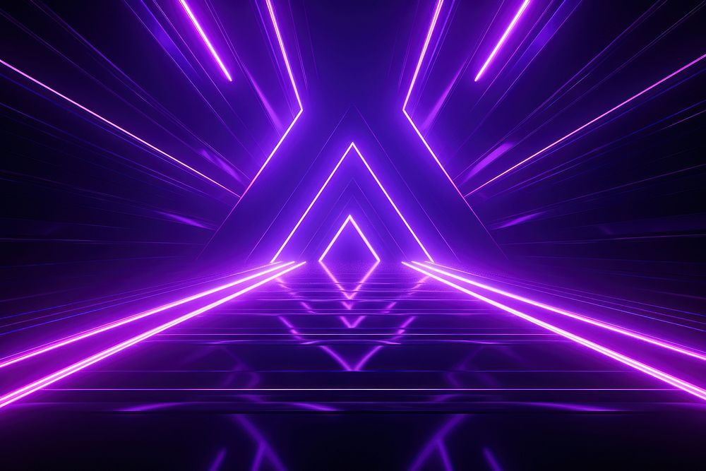 Purple neon background backgrounds abstract light. AI generated Image by rawpixel.
