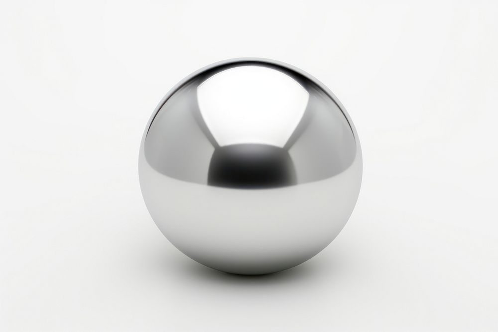 Mail Chrome material jewelry sphere silver.