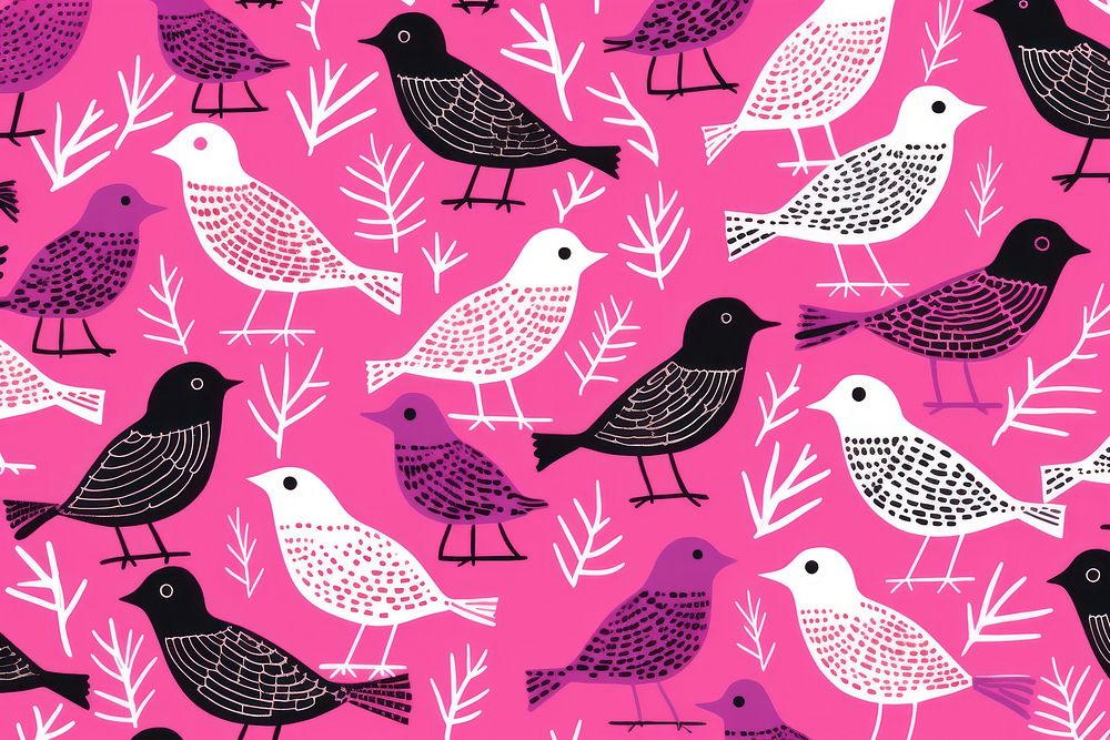  Bird pattern backgrounds animal. 