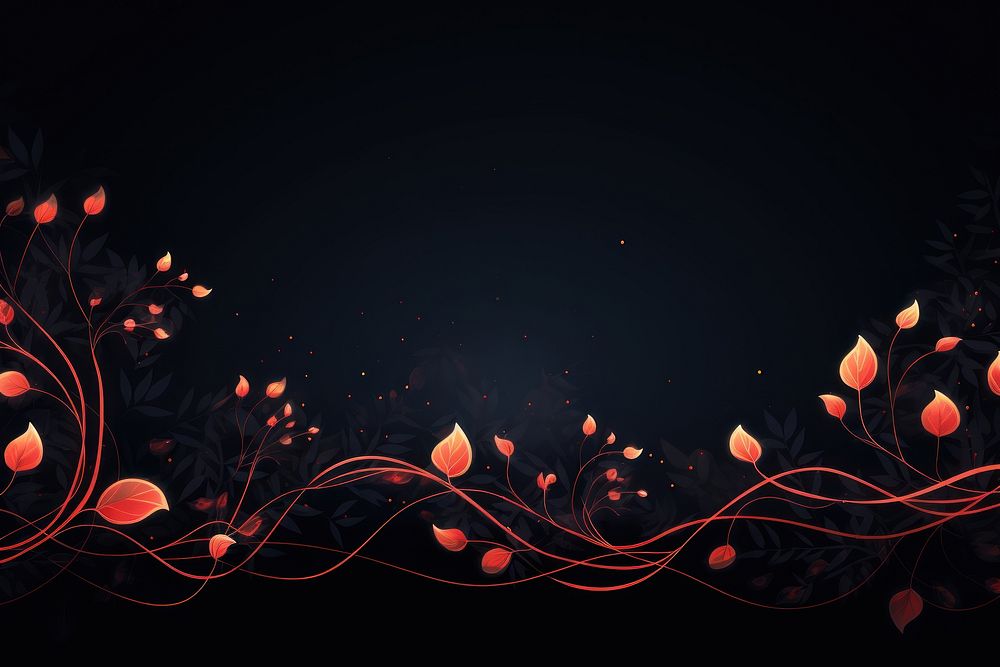 Autumn border backgrounds outdoors pattern. AI generated Image by rawpixel.