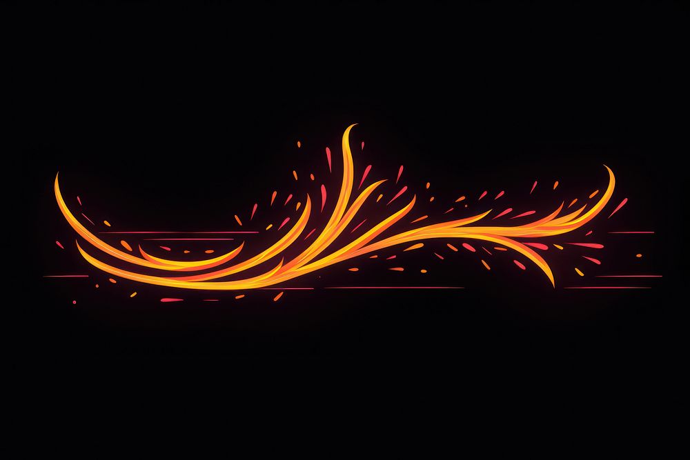 Fire fireworks light night. AI generated Image by rawpixel.
