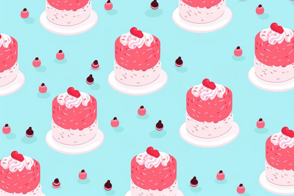  Cake backgrounds strawberry dessert. AI generated Image by rawpixel.