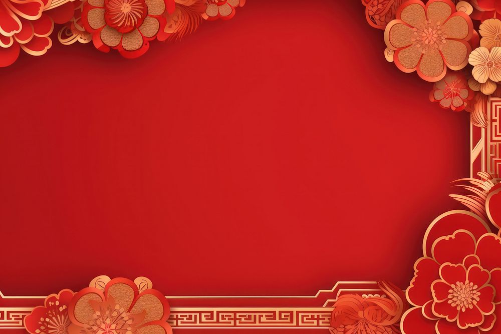 Chinese new year background backgrounds tradition architecture.